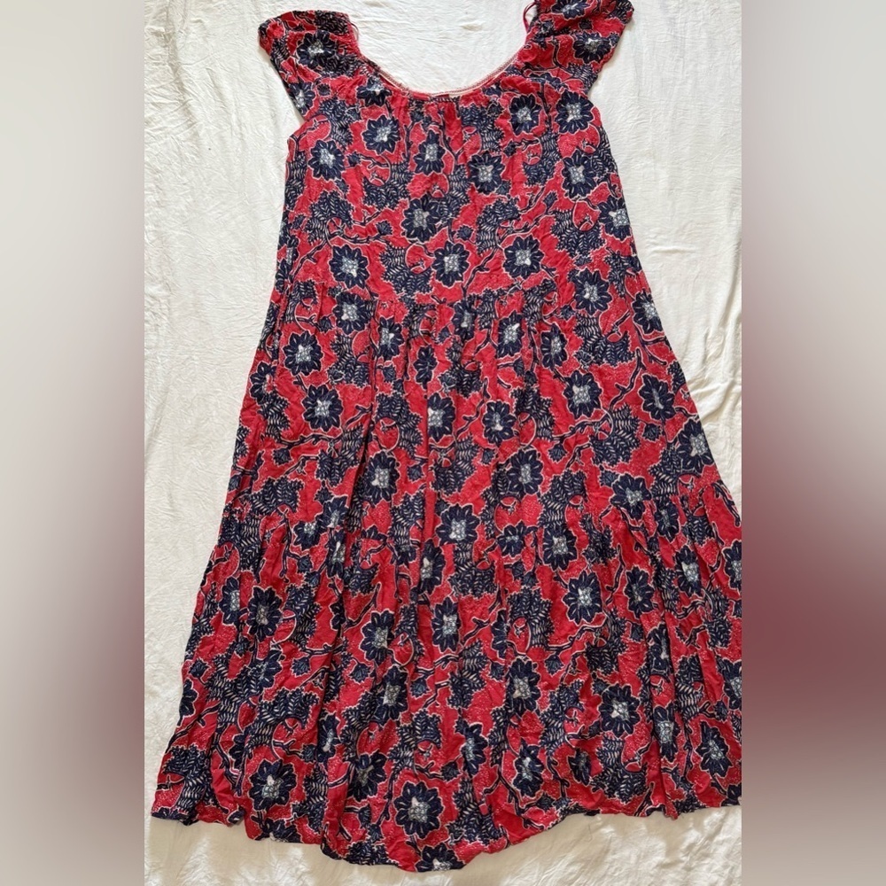 Knox Rose Pink Puff Sleeve Sundress - Picture 2 of 5
